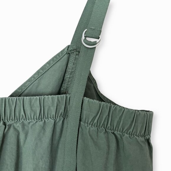 Universal Thread Maxi Cargo Jumpsuit Olive Green Womens Small Streetwear Y2K - Picture 12 of 15